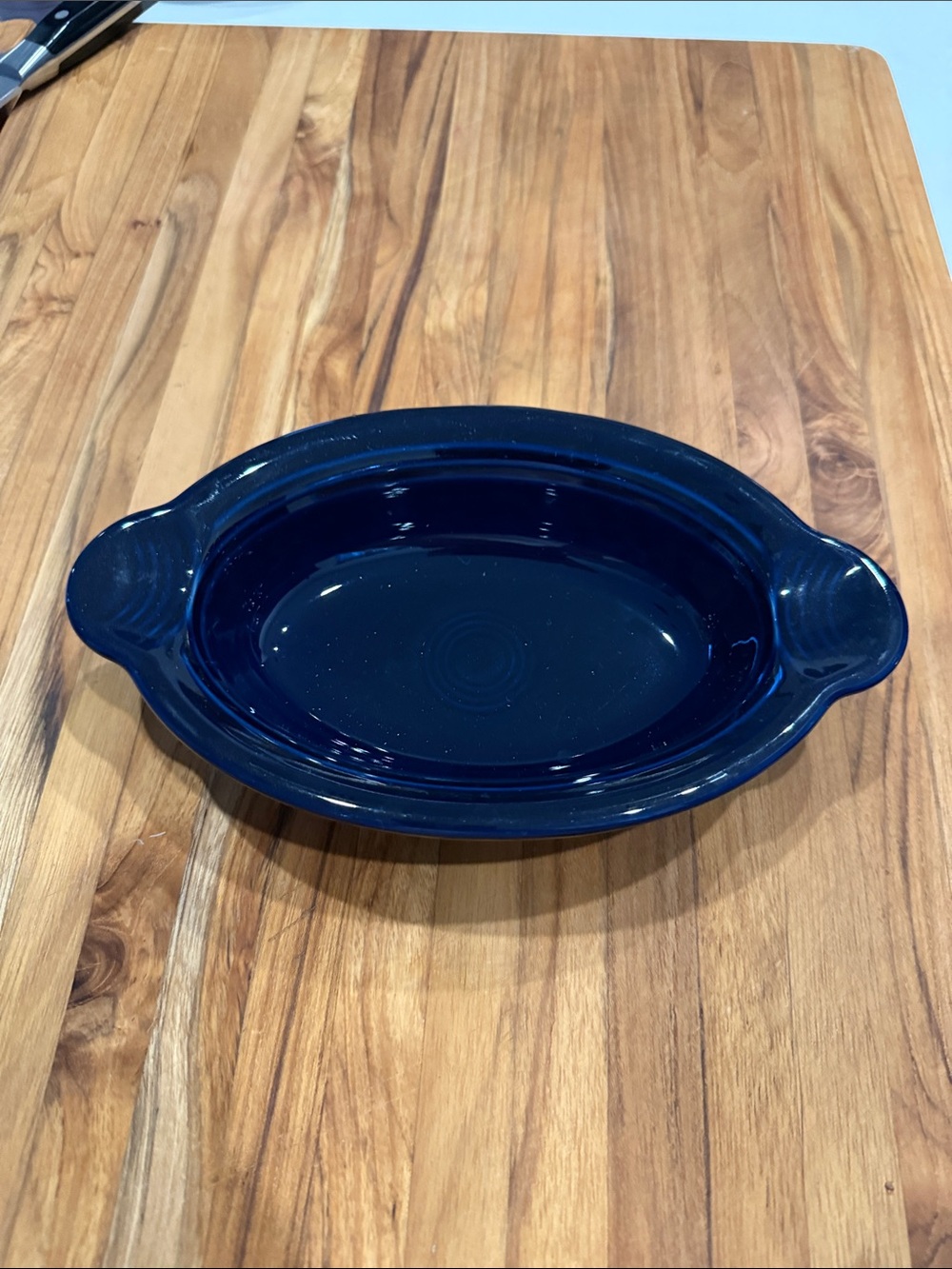 Fiestaware Cobalt Individual Casserole